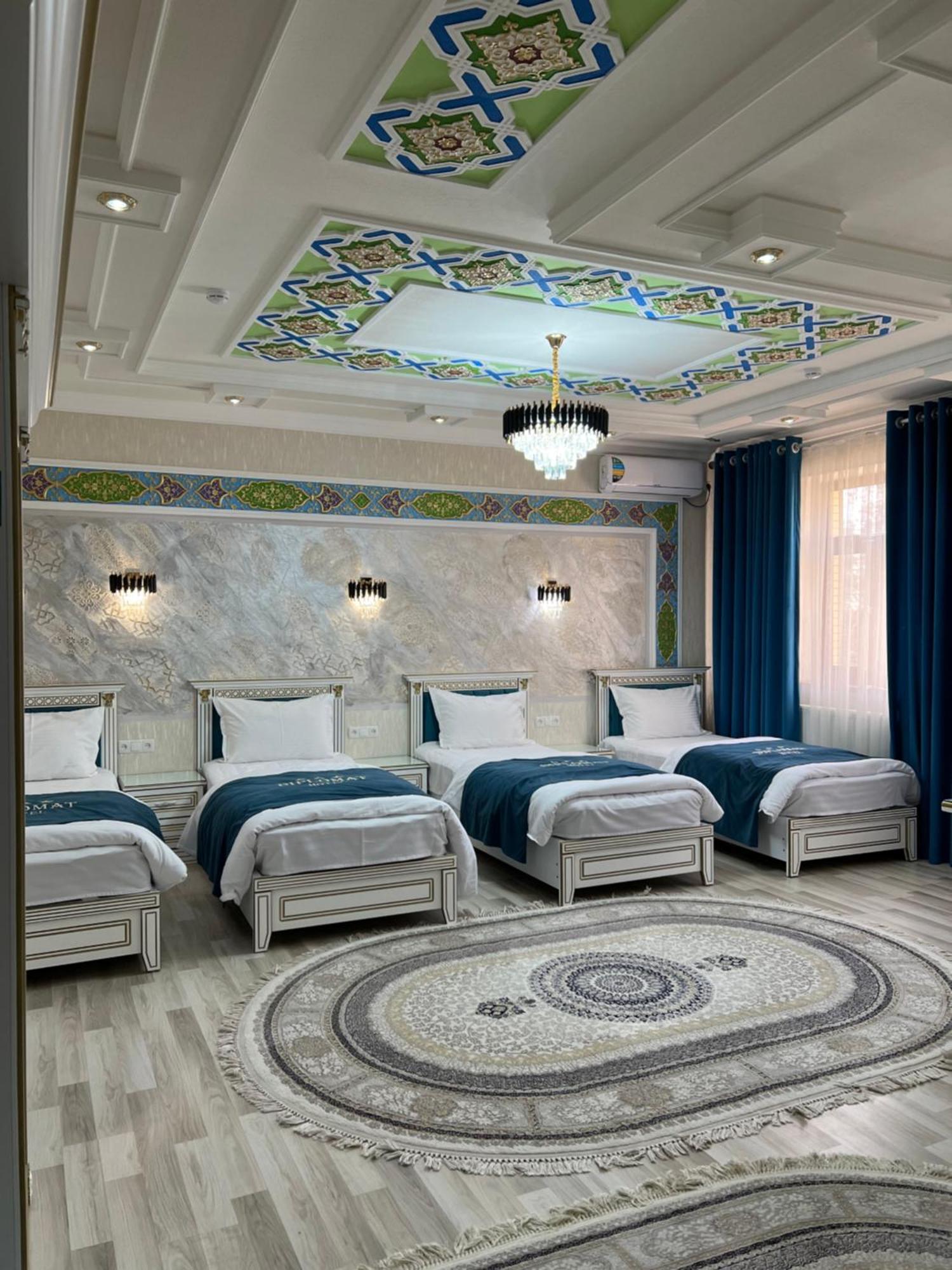 Hotel Diplomat Premium Samarkand Exterior foto